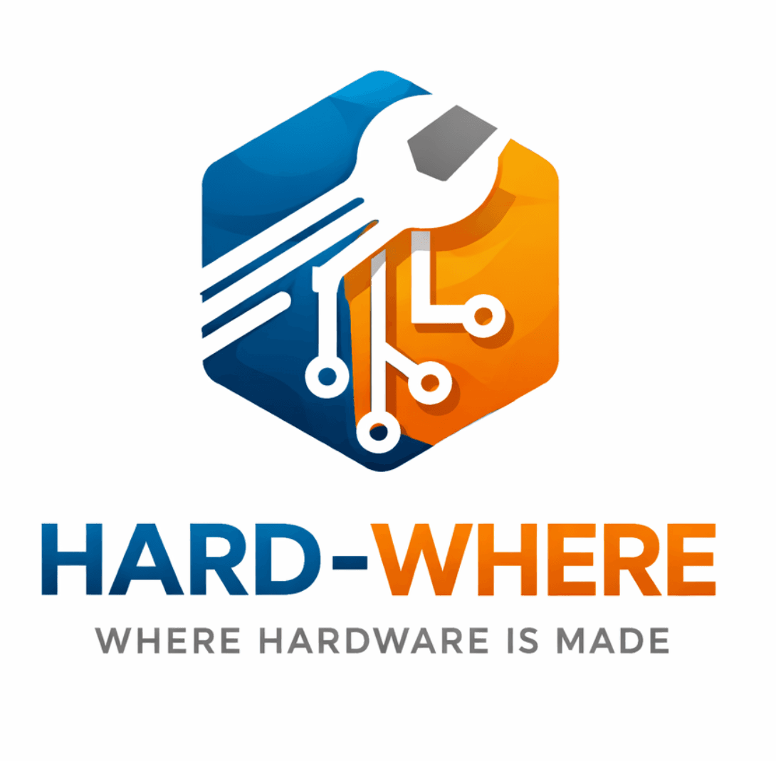 HARD-WHERE logo